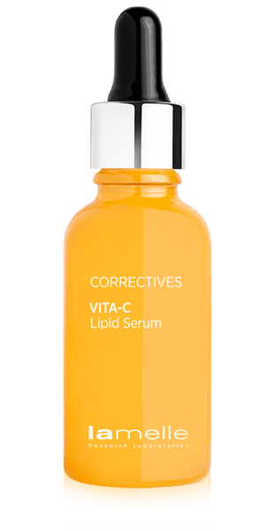 lamelle vita c lipid Corrective Vita-C Serum, the advanced Vitamin serum designed to visibly support ageing skin.  Powerful antioxidant protection against environmental ageing  Helps stimulate collagen, fibroblast activity and hyaluronic acid vitamin c lipid Lamelle's Correctives